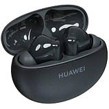 Бездротові навушники Huawei FreeBuds 6i стереогарнітура в кейсі чорна, фото 3