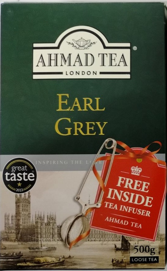 Чай Чорний з Бергамотом Ахмад Ahmad Tea Earl Grey 500 г Шрі-Ланка, фото 1
