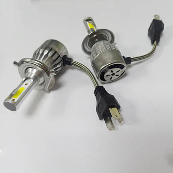 LED Лампи H4 4000 лм ((4000 лм*2) лампи для фар набір 2 шт.