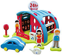 Іграшка-пазл Baby Great "Кафе мандрівника", об'ємна (GB-3DB)