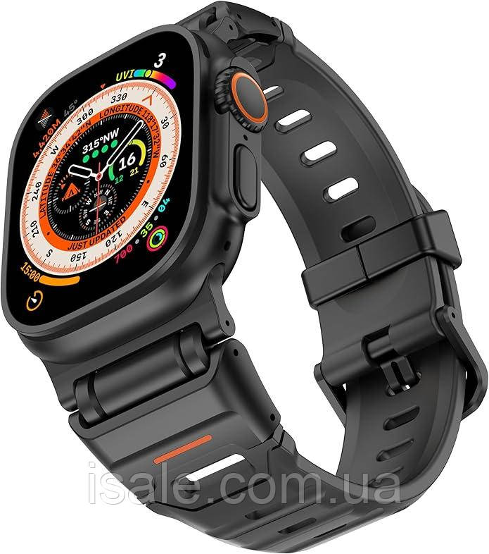 Ремінець elkson Fusion Rugged Durable для Apple Watch Ultra 2 / 1 49 mm Series 10/9/8/7/6/5/4/3/2/1, фото 1