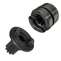 Муфта перфоратора Makita 2450 / 2470 аналог 221179-4 331992-5 (зубчасте колесо, втулка)