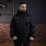 Бушлат Target Bastion мікроріпс-стоп (Omni-Heat), чорний, фото 2