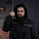 Бушлат Target Bastion мікроріпс-стоп (Omni-Heat), чорний, фото 6