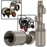 Колінвал для різних елктричних та бензинових мийок високого тиску на помпу 200 бар, фото 2