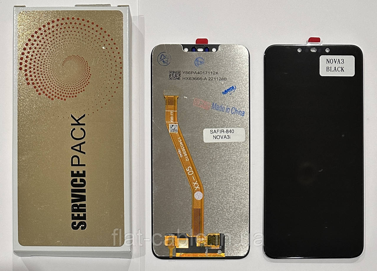 Дисплей + сенсор Huawei P Smart Plus (INE-LX1)/ Nova 3/ Nova 3i Чорний оригінал OEM