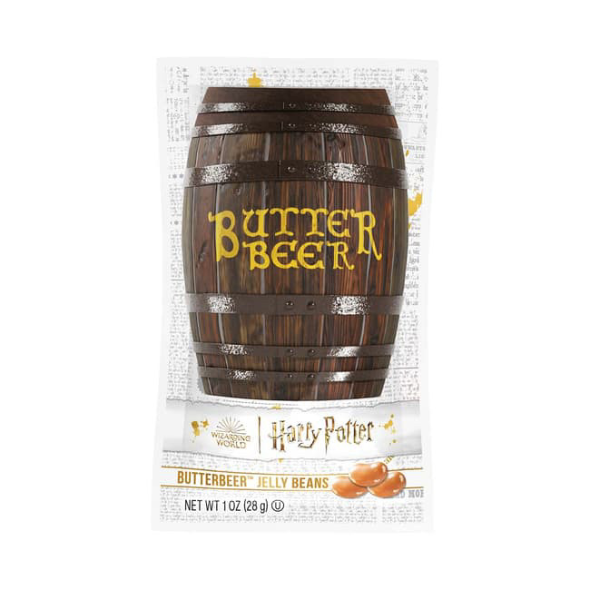 Jelly Belly HARRY POTTER™ BUTTERBEER™ JELLY BEANS Желейні боби зі смаком вершкового пива 28g, фото 1