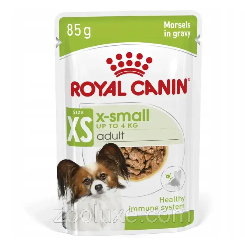 Royal Canin X-Small Adult 85 г вологий корм для собак у паучих/пакетиках Роял Канін