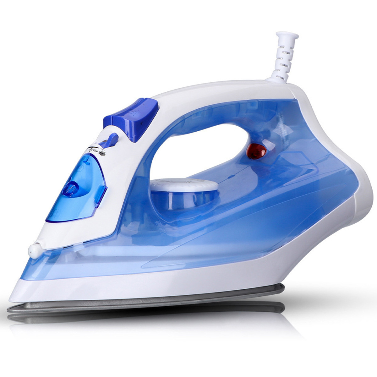 Парова електрична праска з тефлоновою підошвою на 1500Вт Haeger HG-1246, фото 1