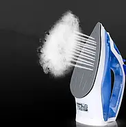 Парова електрична праска з тефлоновою підошвою на 1500Вт Haeger HG-1246, фото 3