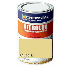 Фарба (нітрофарба) для дерева, ДСП, шпону, фанери матова НЦ Nitroluх, Chemstal, тонується за RAL, RAL 1015