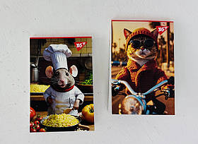 Блокнот Creative animals А7 48 л. У клітину (151986) YES