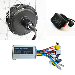 Електронабір MXUS XF08C ECO 36 V 350 W задній під касету без акумулятора