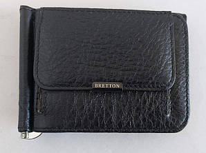 Чоловічий затискач для грошей «Bretton» з монетницею