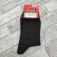 Шкарпетки жіночі медичні без гумки високі весна/осінь р.36-40 чорні ДУКАТ 30039337, фото 2