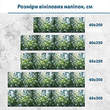 Наклейка на кухонний фартух 60 х 200 см, з захисною ламінацією, літня свіжість, фото 3