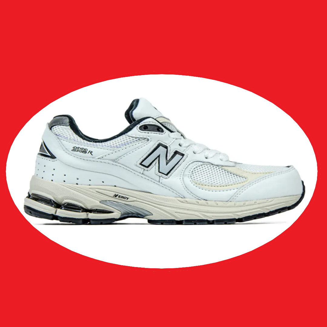 Кросівки New Balance 2002R White Beige / Нью Беланс 2002Р Білі з Бежевим, фото 1