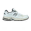 Кросівки New Balance 2002R White Beige / Нью Беланс 2002Р Білі з Бежевим, фото 2