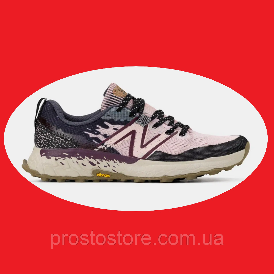 Жіночі Кросівки New Balance Fresh Foam Hierro V7 Pink Black / Нью Беланс Фреш Фом Хієрро 7 Рожеві з Чорним, фото 1