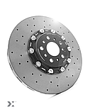 Передні керамічні гальмівні диски MMR G8X  CCM  380x36mm (пара), фото 4