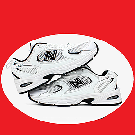 Кросівки New Balance 530 White Black / Нью Беланс 530 Білі з Чорним