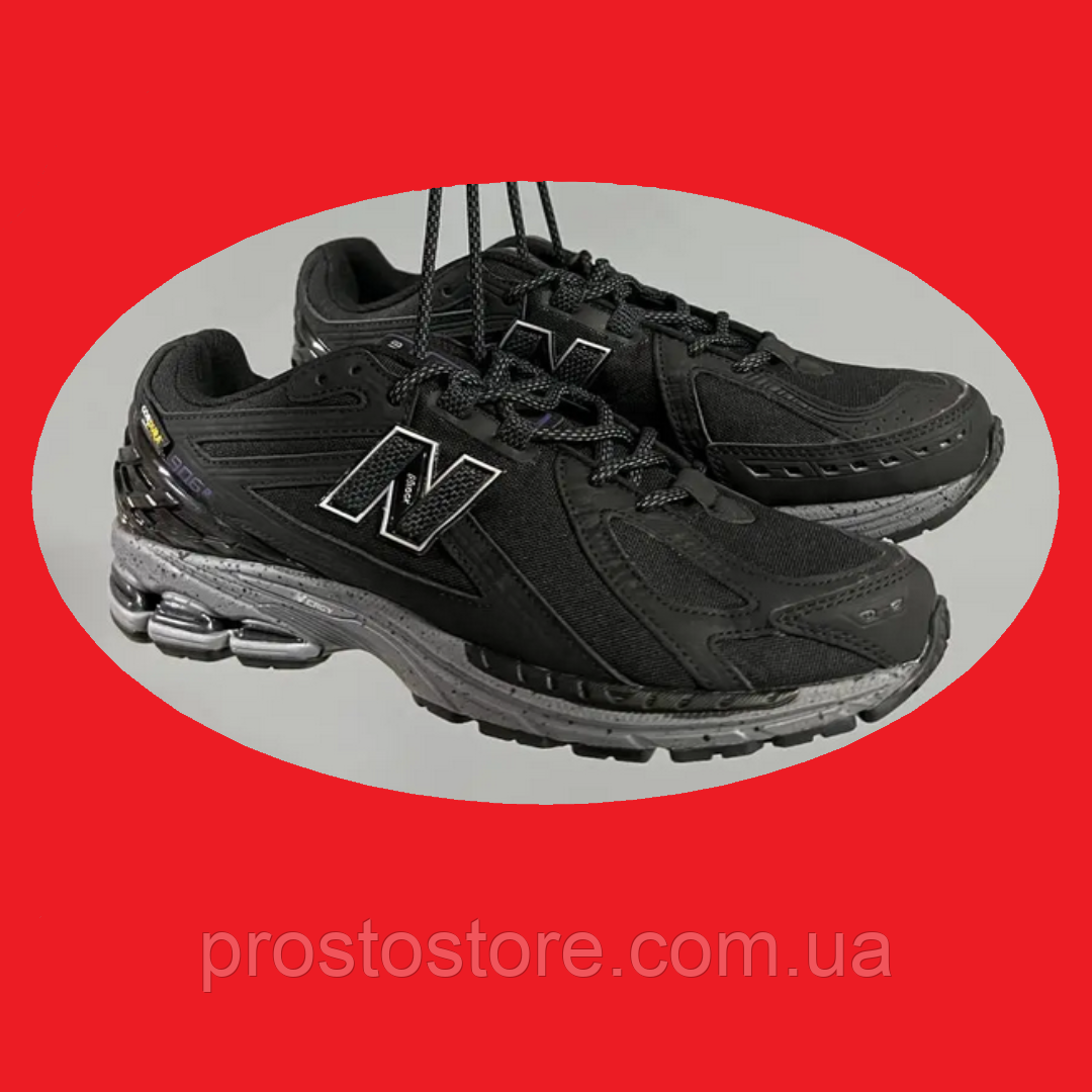 Чоловічі Кросівки New Balance 1906R Cordura Pocket Black Grey / Нью Беланс 1906Р Кордура Поккет Чорні з Сірим, фото 1