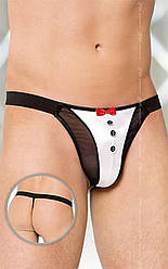 Еротична білизна стрінги Thong 4433 - white S/L