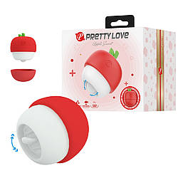 Вібростимулятор PRETTY LOVE APPLE SECRET, 12 licking settings, Silicone ABS