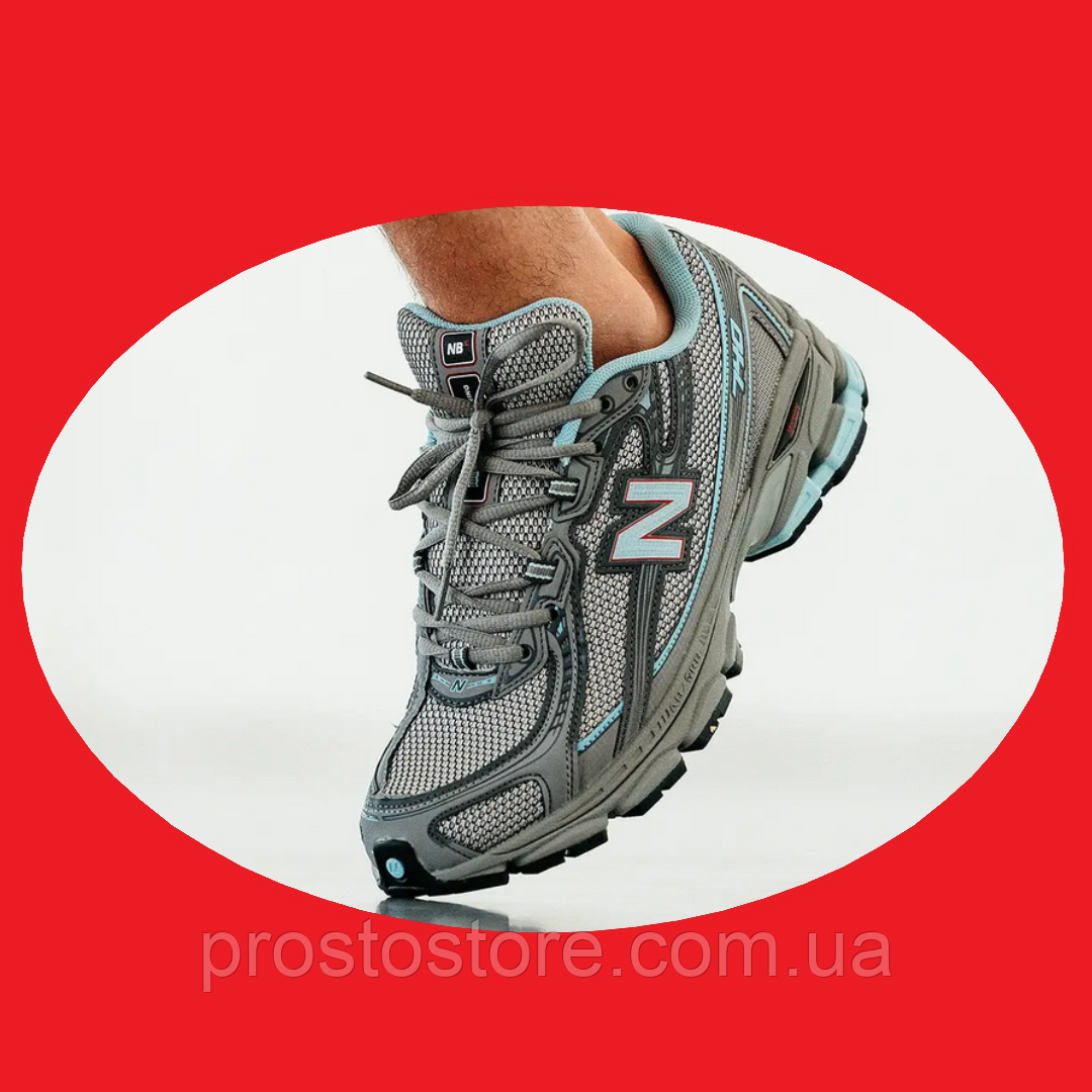 Чоловічі Кросівки New Balance 740 Grey Blue / Нью Беланс 740 Сірі з Блакитним, фото 1