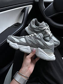 Кросівки New Balance 9060 Grey White / Нью Беланс 9060 Сірі з Білим