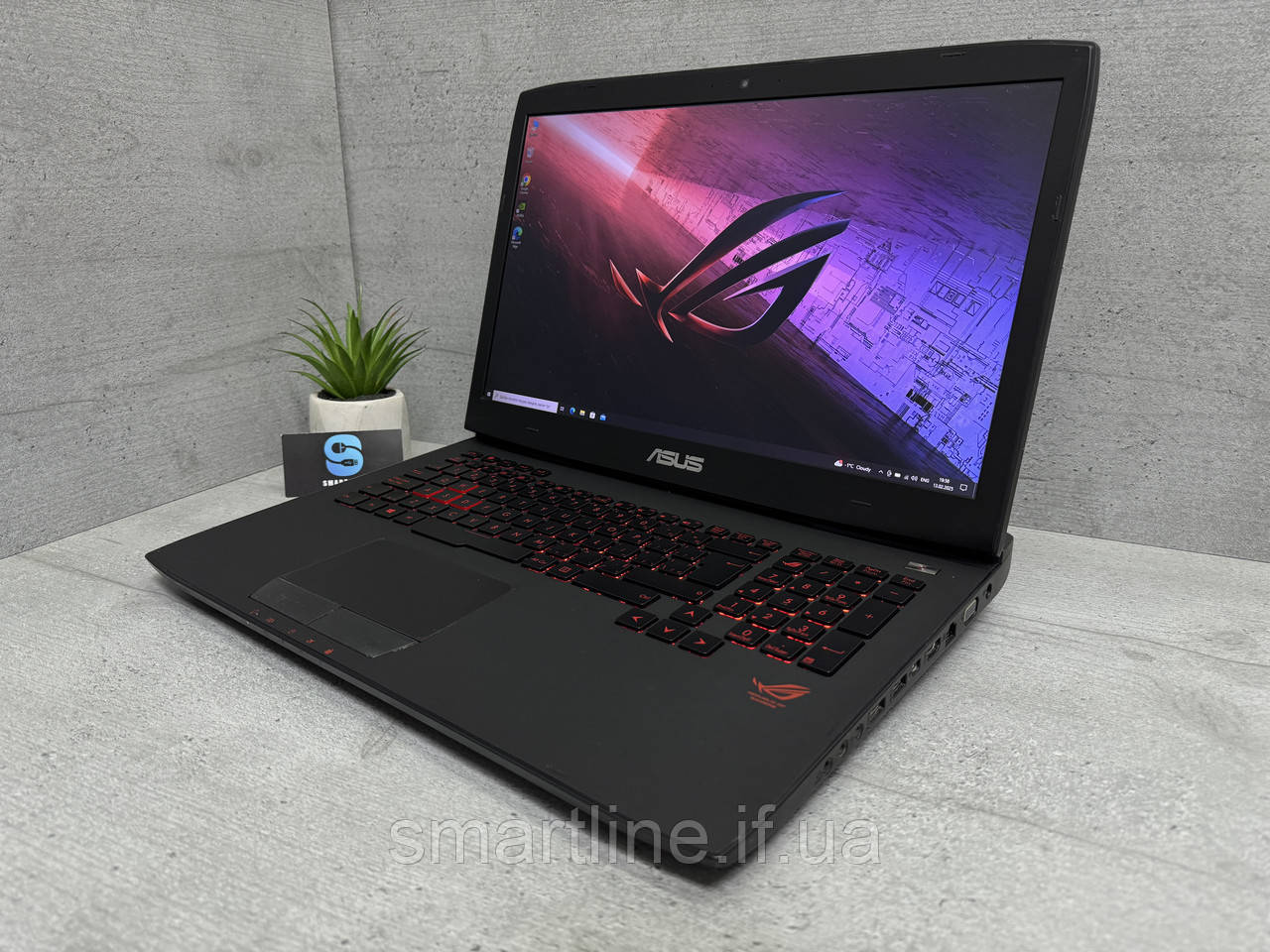Ігровий ноутбук Asus G751J 17.3" i7-4710HQ 256gb ssd GeForce, фото 1