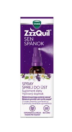 ZzzQuil SEN spray Спрей для гарного сну з мелатоніном, 30 мл. До 04/2026