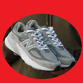 Чоловічі Кросівки New Balance 990v6 Grey / Нью Беланс 990в6 Сірі