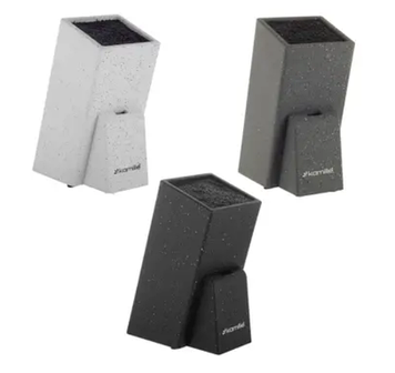 Підставка для ножів Kamille KM-7614 прямокутна 26см із пластику з наповнювачем