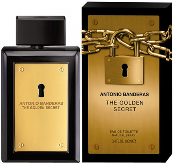 Antonio Banderas The Golden Secret туалетна вода 100 ml. (Антоніо Бандерос Зе Голден Сікрет)