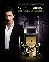 Antonio Banderas The Golden Secret туалетна вода 100 ml. (Антоніо Бандерос Зе Голден Сікрет), фото 3