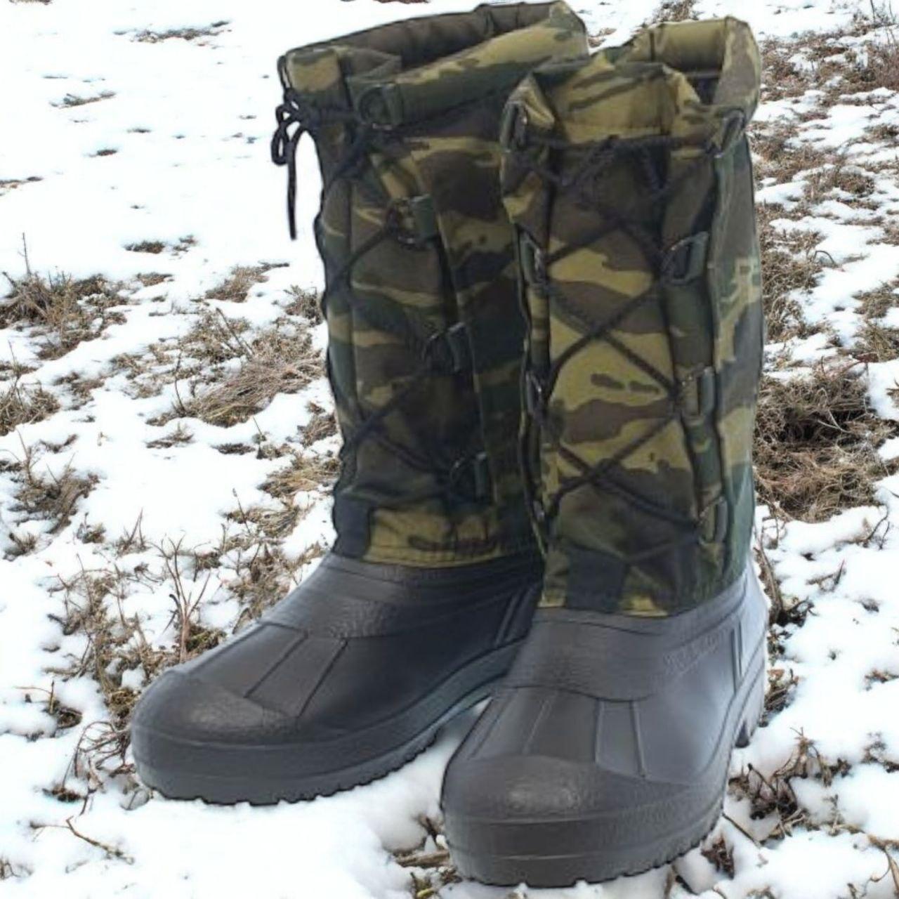 Зимові чоловічі чоботи до -30С з шипованою підошвою та вкладишем FortMen 45р.