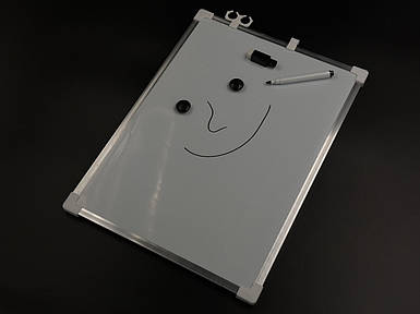 Доска для маркеров сухостирающая 20x30см