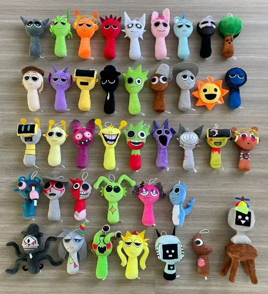 Плюшева м'яка іграшка incredibox Sprunki Plush, Пружні, фото 1