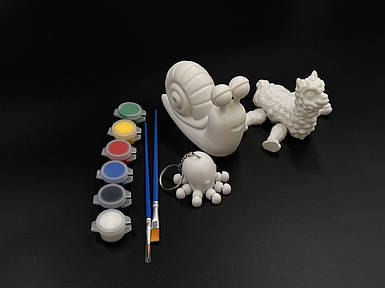 Набір фігурок 3шт "Розфарбуй та грай  світ барвистий відкривай!"