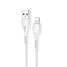 Кабель синхронізації Hoco X37 USB - Lightning 2.4А 1 м White (7_01749)