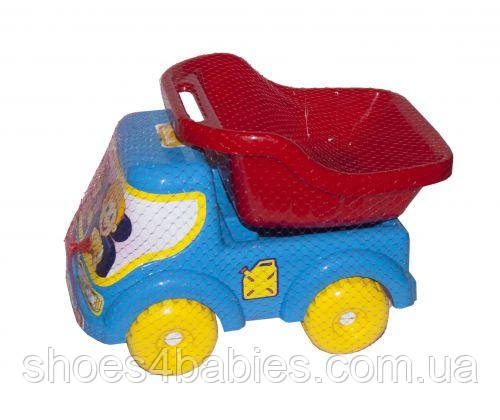 Машинка самоскид No 1 (червоний)