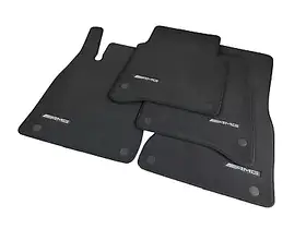 Килимки салону AMG для Mercedes S class W223 велюрові LONG A22368030047Q17