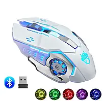 Бездротова ігрова Bluetooth миша GAME 2.4G на акумуляторі із тихим кліком Silent click