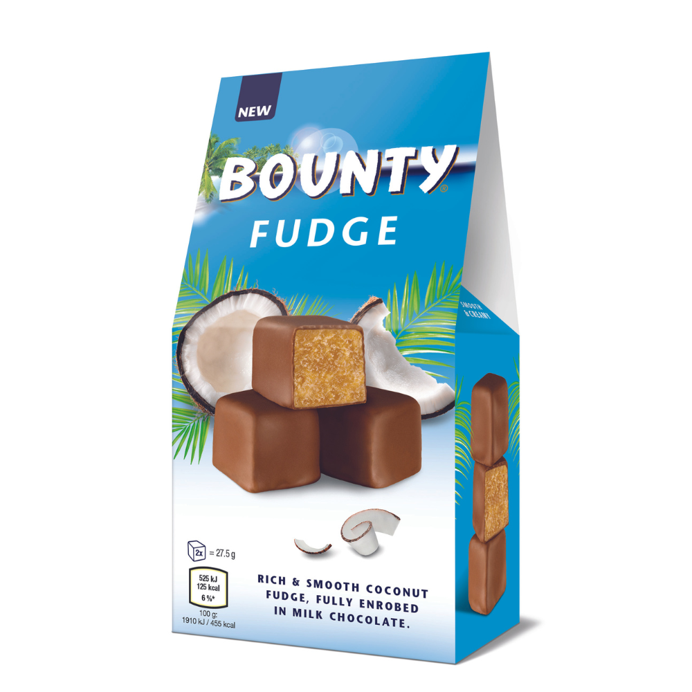 Шоколадні цукерки Bounty Fudge Gift Box 110г, фото 1