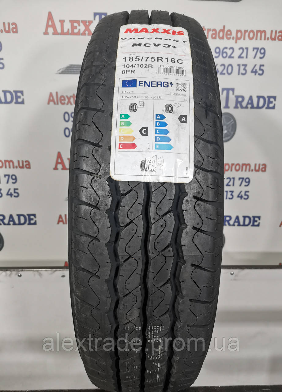 185/75 R16C цешка Maxxis Vansmart MCV3+ одна нова літня шина, фото 1
