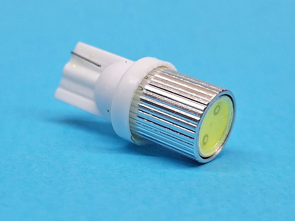 Світодіодна лампа T10 W2,1x9,5d 12V COB HP-1,5W EYE WHITE