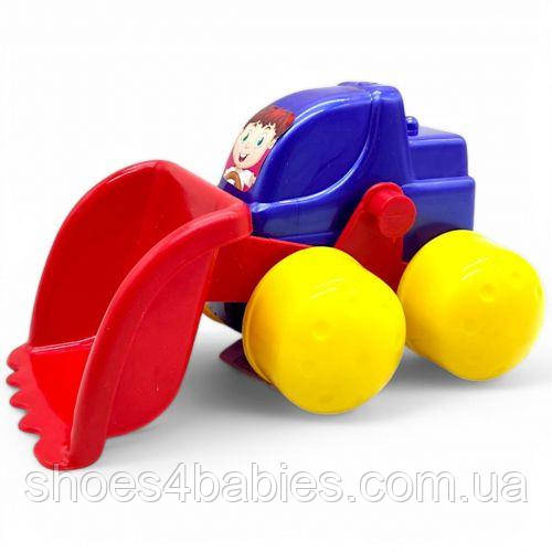 Пластикова машинка "Кльопа Екскаватор", 18 см