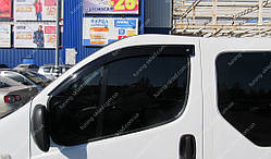 Вітровики вікон Рено Трафік 2 (дефлектори бічних вікон Renault Trafic 2)