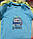 Літня блакитна футболка для хлопчика Lupilu р. 98-104, фото 4